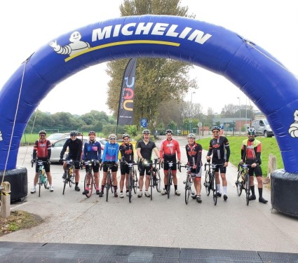 Julia and Andy’s race for a local hospice