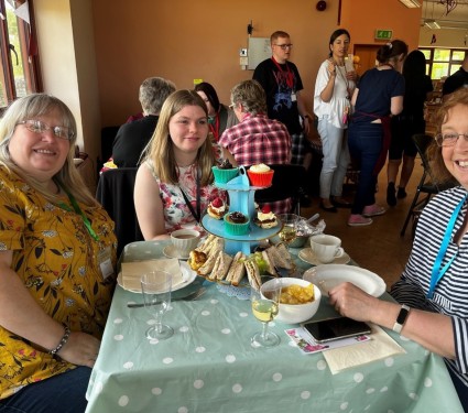 An afternoon tea for our work experience partners